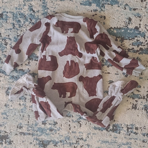 Bundle of 3 fleece footie pajamas - Picture 8 of 8